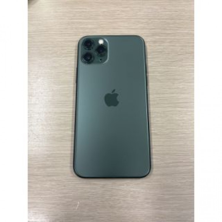 iPhone 11 Pro ミッドナイトグリーン 純正レザー　512GB