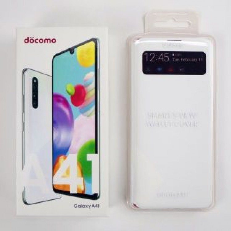 Galaxy A41 ホワイト 本体 未使用 ドコモ SC-41A 4G