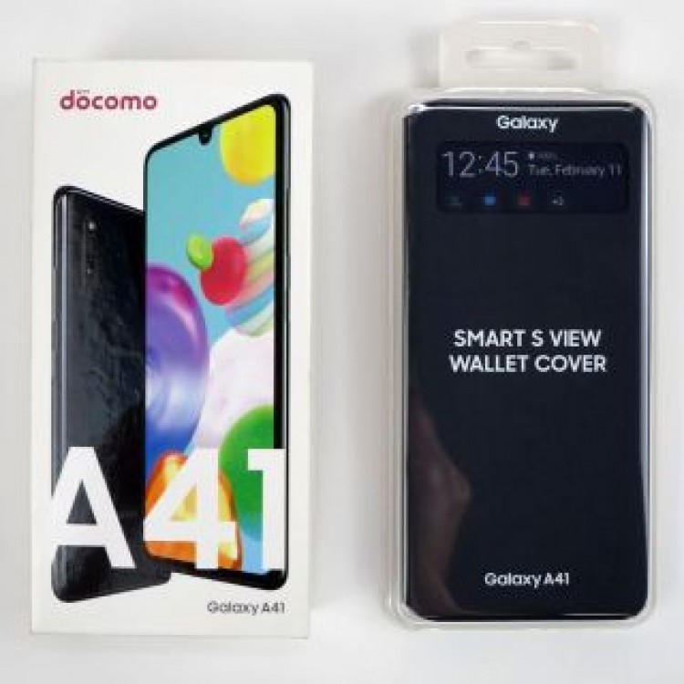 Galaxy A41 ブラック 本体 ほぼ未使用 ドコモ SC-41A 4G