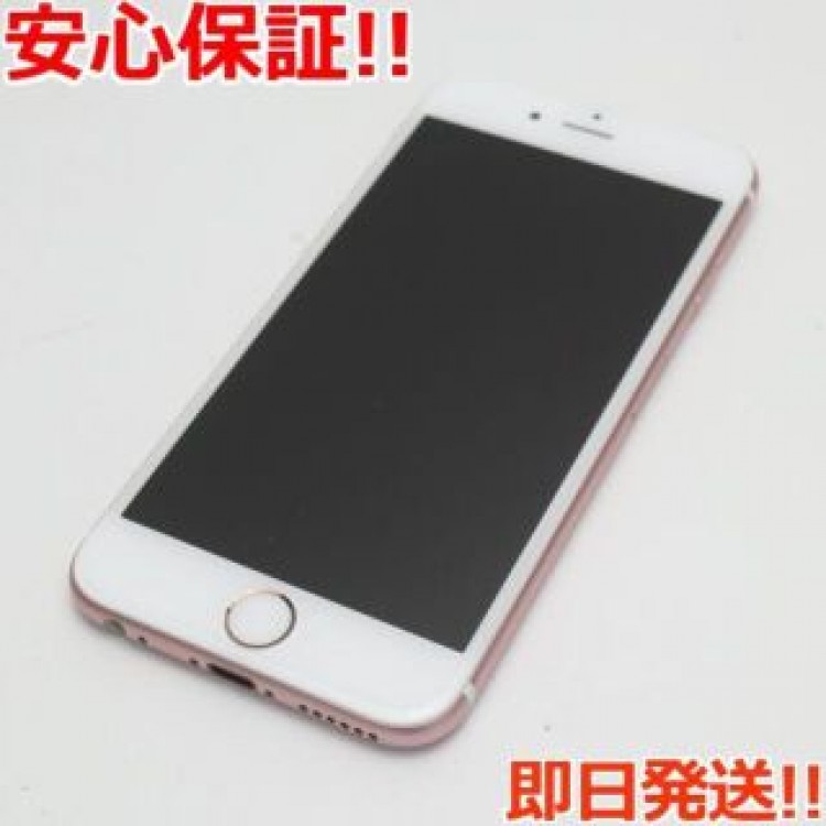 超美品 SIMフリー iPhone6S 64GB ローズゴールド