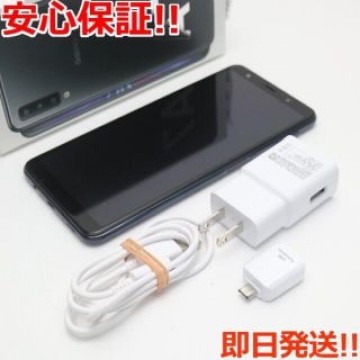 超美品 SIMフリー Galaxy A7 ブラック