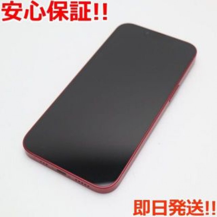 新品同様 SIMフリー iPhone13 512GB レッド
