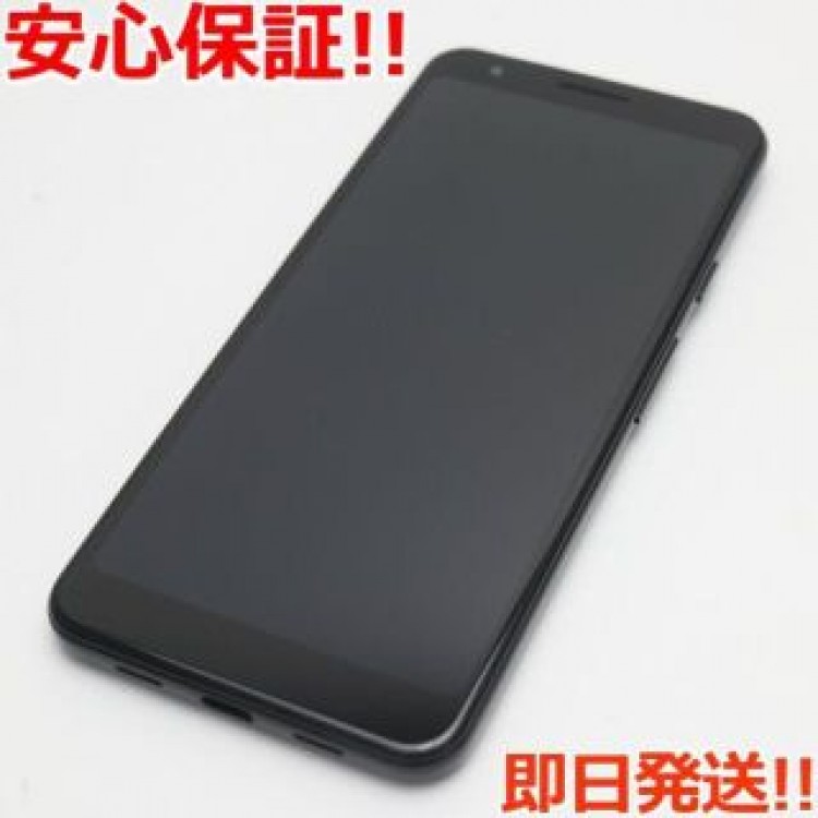 超美品SoftBank GooglePixel3a G020Hブラック