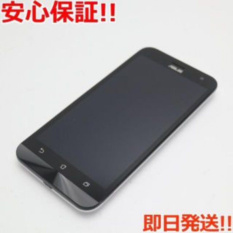 超美品 SIMフリー ZenFone2 Laser ZE500KL ホワイト