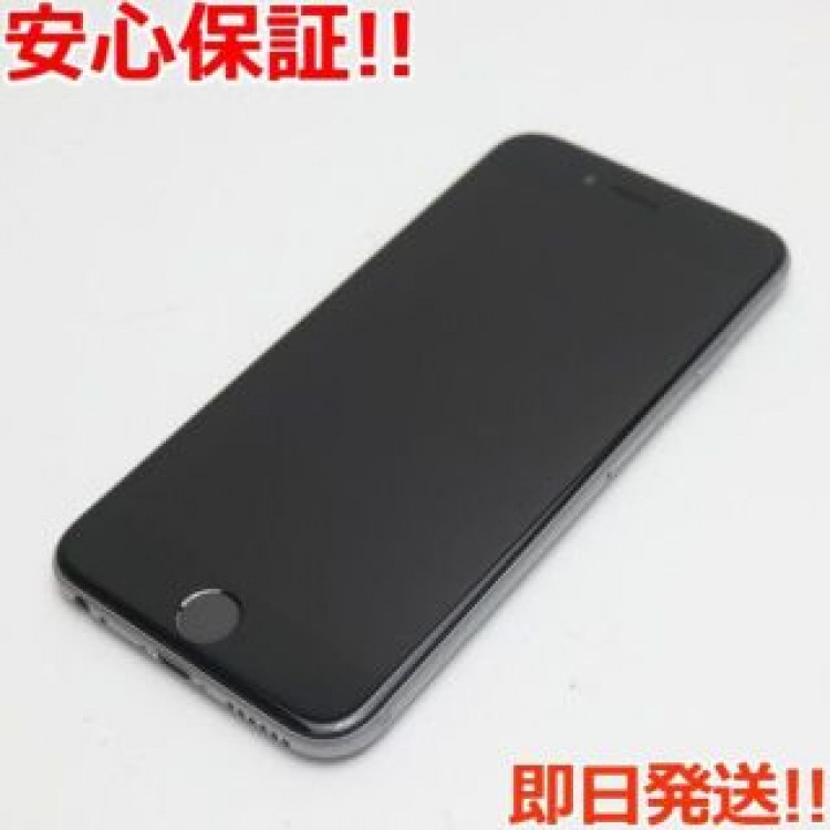 超美品 au iPhone6 64GB スペースグレイ