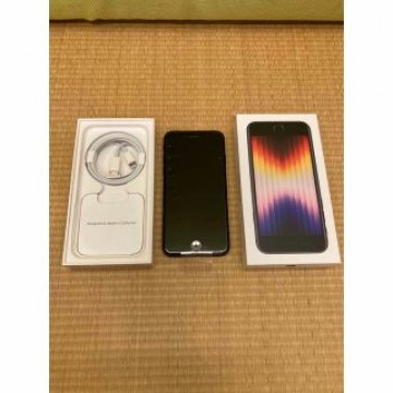iPhone SE3ミッドナイト 64 GB SIMフリー 新品未使用