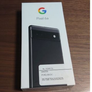 【新品未使用】Google Pixel 6a Charcoal 128 GB