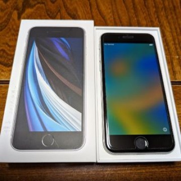 iPhone SE2 64GB ホワイト 中古美品 バッテリー91％