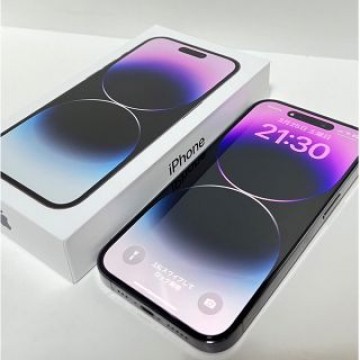 iPhone14 pro SIMフリー 128GB ディープパープル Apple