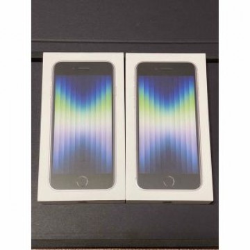 iPhone SE3  第3世代 64GB  スターライト　2台セット