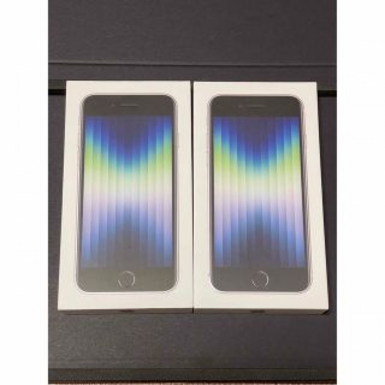 iPhone SE3  第3世代 64GB  スターライト　2台セット