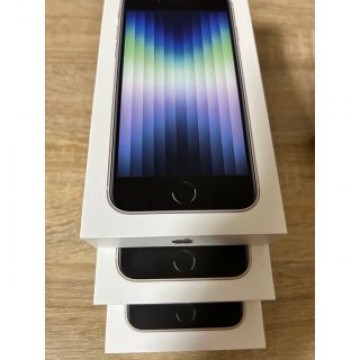【新品未使用】3台iPhone SE3スターライト 64 GB SIMフリー