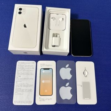 Apple iPhone11 SIMフリー 128GB  ホワイト