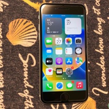 美品　iPhone SE 2世代 64GB デモ機 ホワイト　SoftBank