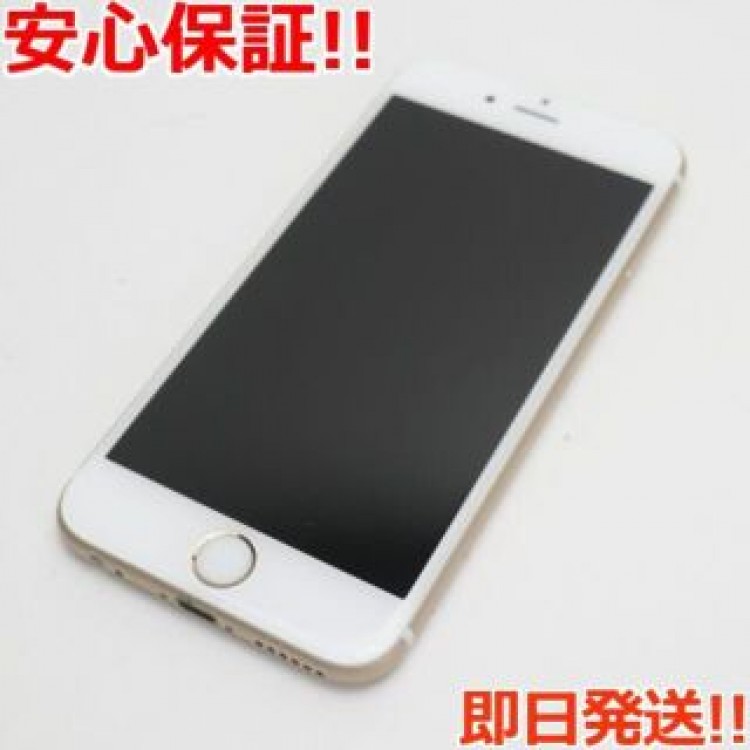 美品 SIMフリー iPhone6S 16GB ゴールド