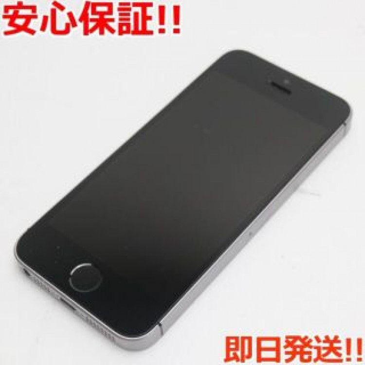 美品 SIMフリー iPhoneSE 16GB スペースグレイ
