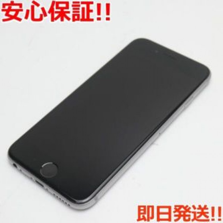 超美品 SIMフリー iPhone6S 16GB スペースグレイ