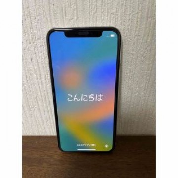 iPhone X Silver ソフトバンク simロック解除済み