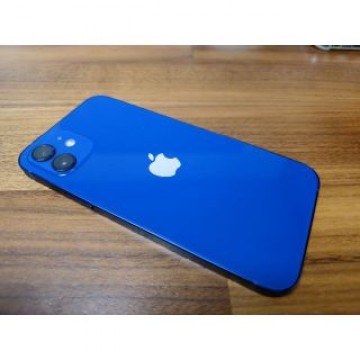 バッテリー最大容量100％★iPhone12 ブルー★