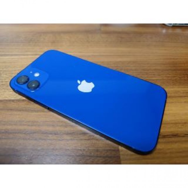 バッテリー最大容量100％★iPhone12 ブルー★
