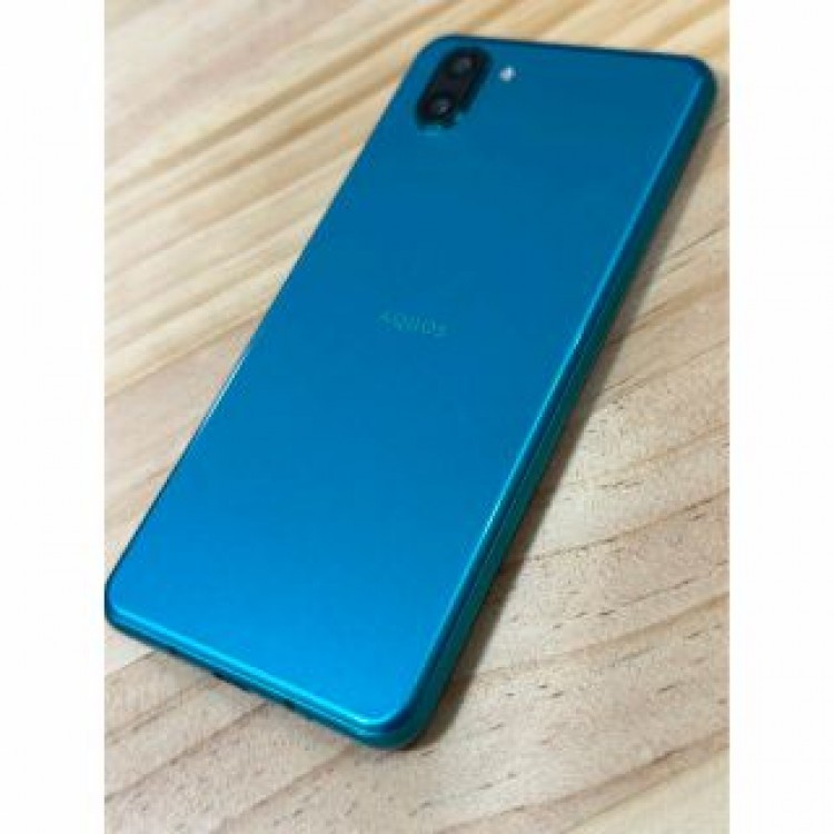 AQUOS R3 808SH エレガントグリーン 本体のみ SIMロック解除済み