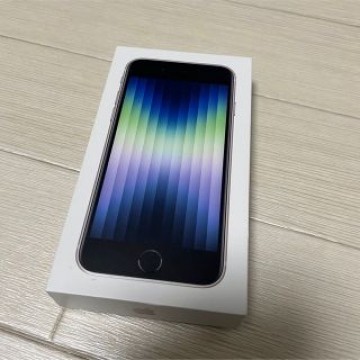アップル iPhoneSE 第3世代 64GB スターライト