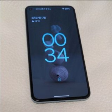 google pixel 5 5g   128GB SIMロック解除済み　au