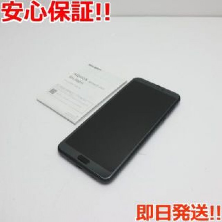 超美品 SIMフリー AQUOS sense3 plus ブラック