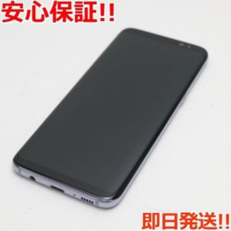 美品 SC-02J Galaxy S8 グレイ  SIMロック解除済み