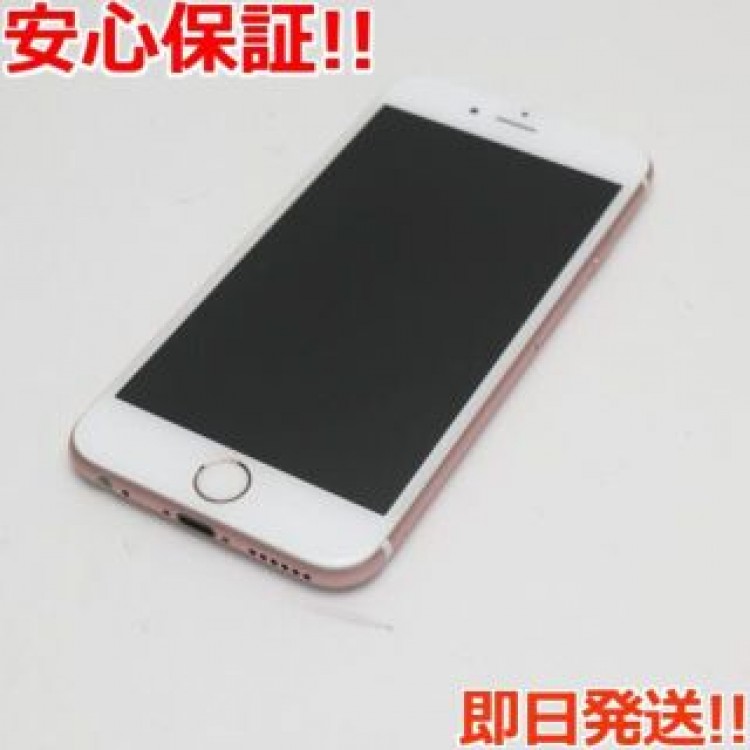 新品同様 SIMフリー iPhone6S 32GB ローズゴールド