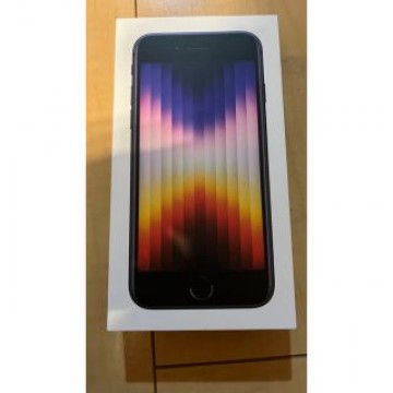 【新品】iPhone SE3 64GB ミッドナイト SIMフリーモデル