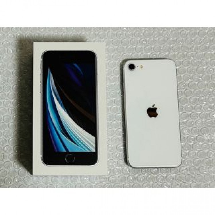 iPhone SE 第2世代 64GB ホワイト SIMフリー　美品