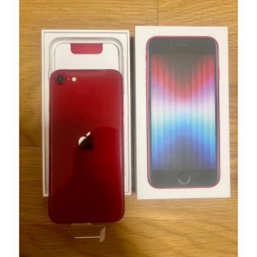 新品未使用 iPhone SE 第3世代 レッド 64GB