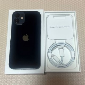 未使用に近いデモ機 iPhone12mini 64GB 本体 バッテリー100%