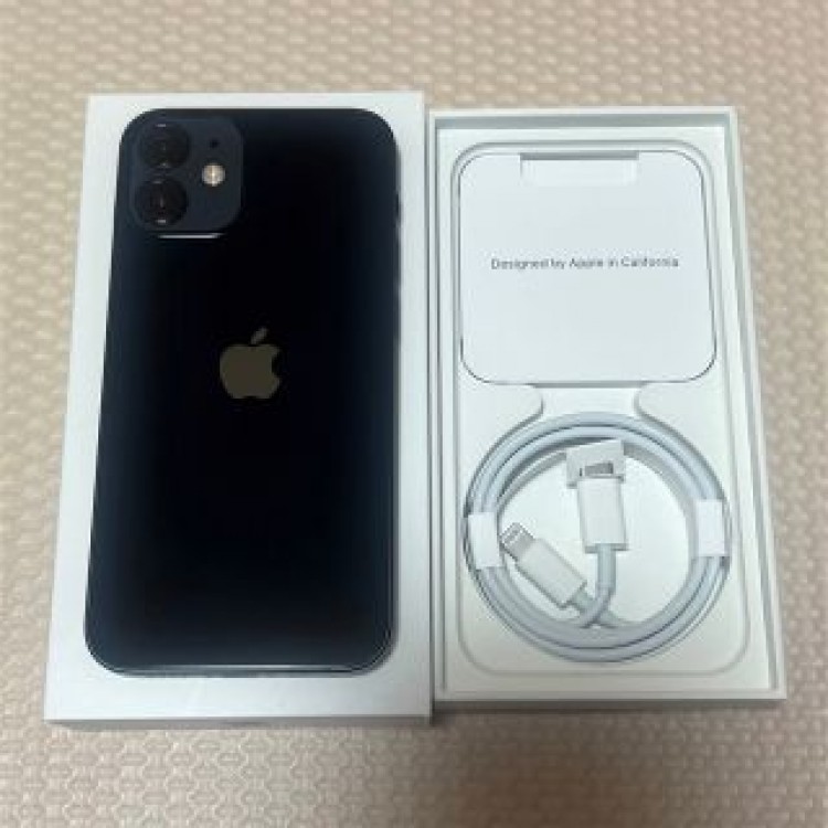 未使用に近いデモ機 iPhone12mini 64GB 本体 バッテリー100%