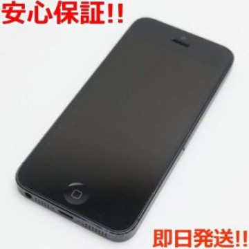 美品 au iPhone5 32GB ブラック