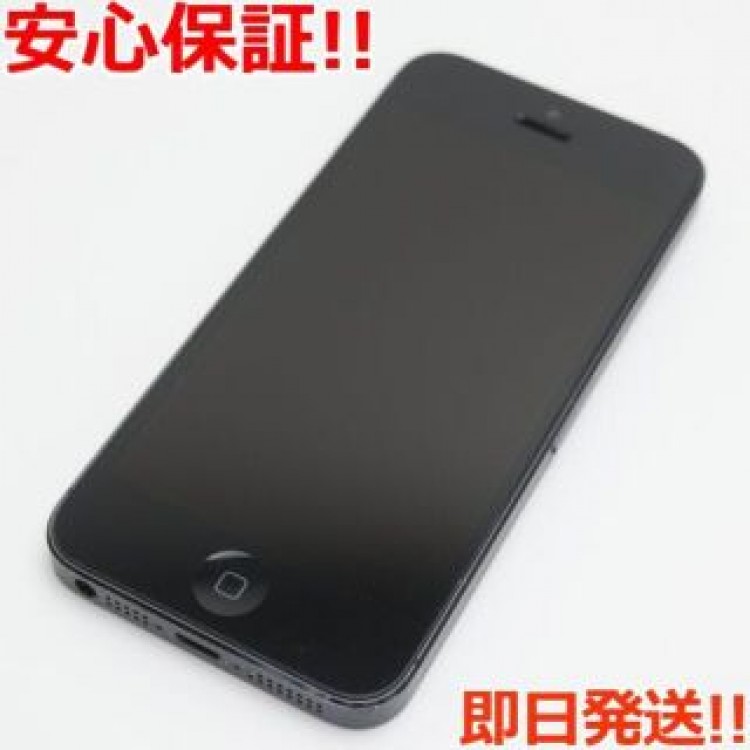 美品 au iPhone5 32GB ブラック