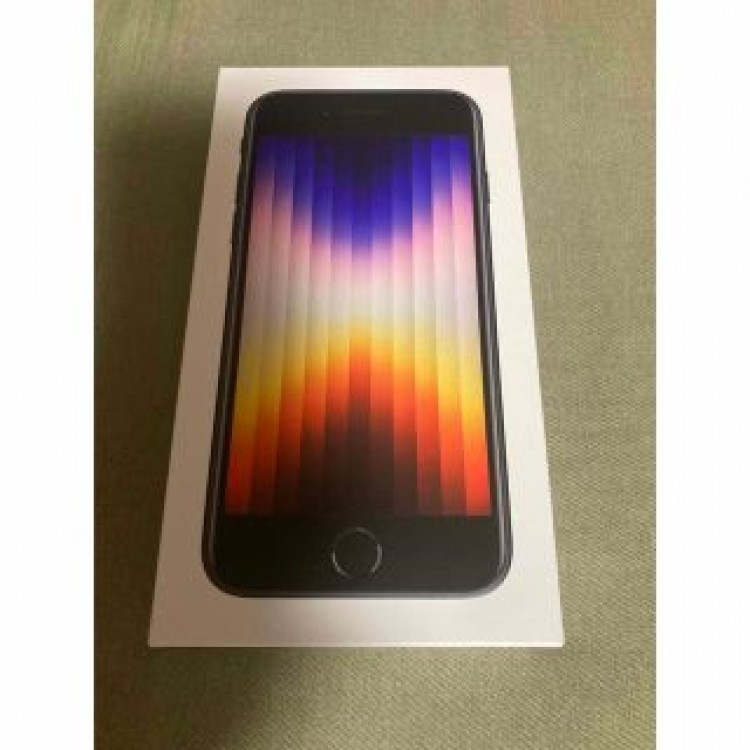iPhone SE3 64GB midnight 未開封新品　simフリー