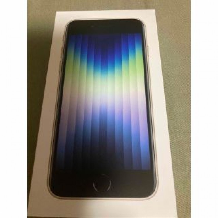 iPhone SE3 128GB starling 新品未開封　simフリー