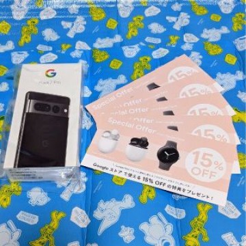 15％オフクーポン 5枚付 新品 Google Pixel 7 Pro 128G