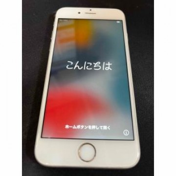 iPhone 6s 128GB シルバー SIMフリー  強化ガラスフィルム付き