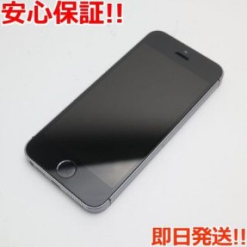 超美品 SIMフリー iPhoneSE 16GB スペースグレイ