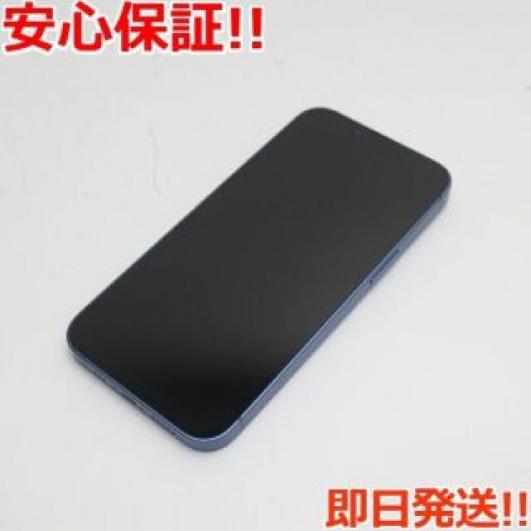 超美品 SIMフリー iPhone13 128GB ブルー