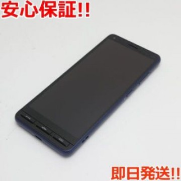 新品同様 A001KC Y!mobile かんたん2 ネイビー
