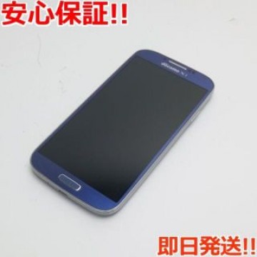 超美品 SC-04E GALAXY S4 ブルー