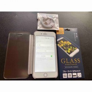iPhone 8 Plus 256GB シルバー　バッテリー最大容量100%