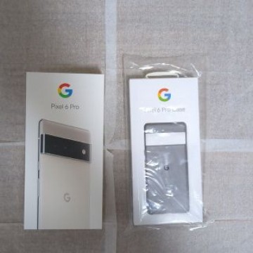 【新品】Pixel 6 Pro Cloudy White 128GB ケース付き