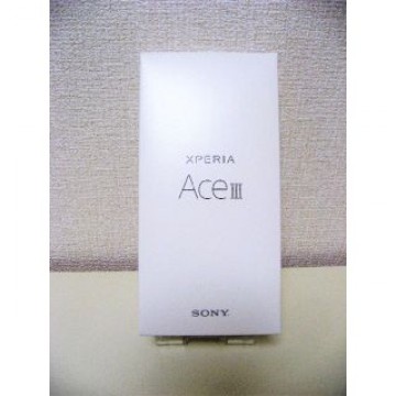新品未使用品 Xperia Aceⅲ ブルー SIMフリー au SOG08