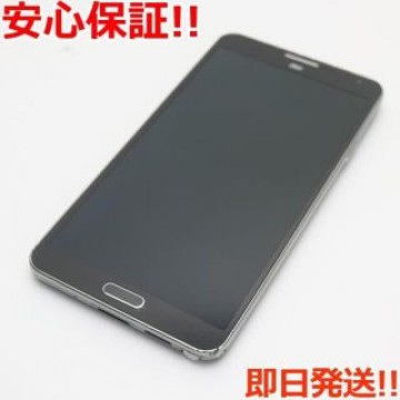 美品 au SCL22 GALAXYNote3 ブラック