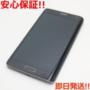 超美品 au SCL24 GALAXY Note Edge チャコールブラック